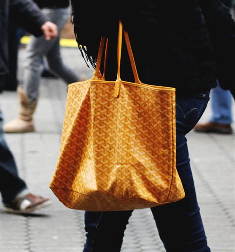 goyard yellow shopping bag|cheapest place to buy goyard.